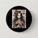 Search for illustration horror buttons Skull