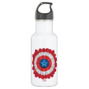 Search for captain america water bottles 75th anniversary