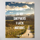 Search for the lord is my shepherd posters Jesus