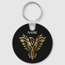 Search for phoenix rising keychains Black