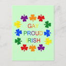 Recherche de shamrocks cartes postales Arc en ciel