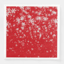 Recherche de modern christmas serviettes Flocons de neige