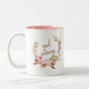 Search for pink and brown mugs Watercolor