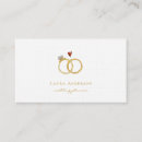Search for ring business cards Elegant