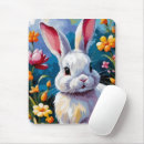 Recherche de lapin blanc tapis souris Lapin de pâques