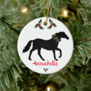 Search for horse silhouette ornaments Winter
