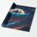 Search for starry wrapping paper Full moon