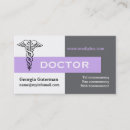 Recherche de services médicaux cartes visite Moderne