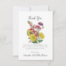 Search for wild flowers thank you cards Elegant