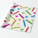 Search for crayon wrapping paper Pattern