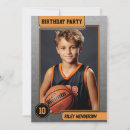 Recherche de basketball birthday invitations Garçons