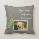 Search for pet memorial pillows Sympathy