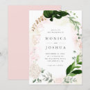 Search for green hydrangea wedding invitations Blush pink