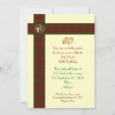 Search for mans 60th birthday invitations Formal