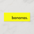 Search for banana business cards Fruit