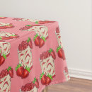 Search for strawberry tablecloths Dessert