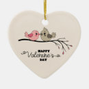 Search for valentines day ornaments I love you