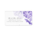 Search for morning return address labels Lavender