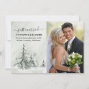 Search for fir tree wedding invitations Modern