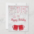 Search for tea christmas cards Red