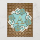 Search for decorated initials postcards Floral