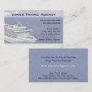 Search for cruise agent business cards Travel
