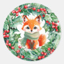 Search for winter animal stickers Boy girl