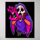 Recherche de nuit de halloween posters Saison éffrayante