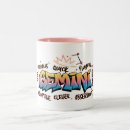 Recherche de gémeaux tasses Typographie