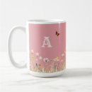 Search for pretty wildflowers mugs Watercolor