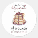 Search for pancake party stickers Watercolor