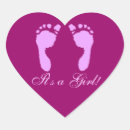 Search for footprint stickers Girl