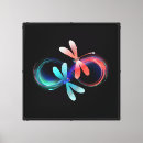 Search for black and red canvas prints Contrast