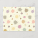 Search for polka dot patterns postcards For kids