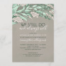 Search for rustic we still do wedding invitations Floral
