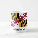 Recherche de le maryland tasses Drapeau