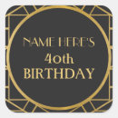 Search for gatsby party stickers Birthday