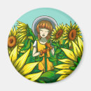 Recherche de tournesol magnets Mignon