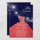 Recherche de red gown invitations Quinceanera