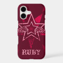 Recherche de rubis iphone coques Rouge