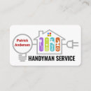 Search for construction maintenance business cards Builder