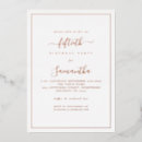 Search for classy 50th birthday invitations Minimalist