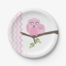 Recherche de hibou assiettes Bébé