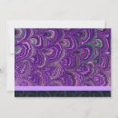 Recherche de pourpre paon invitations Violet