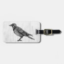 Search for horror luggage tags Raven