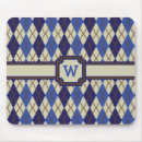 Recherche de bleuet tapis souris Monogramme