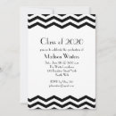 Search for chevron graduation invitations Simple