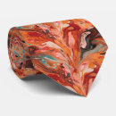Search for red abstract ties Orange