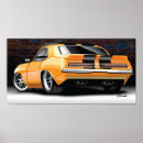 Search for orange car posters Camaro