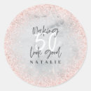 Search for 50th birthday glitter stickers Modern